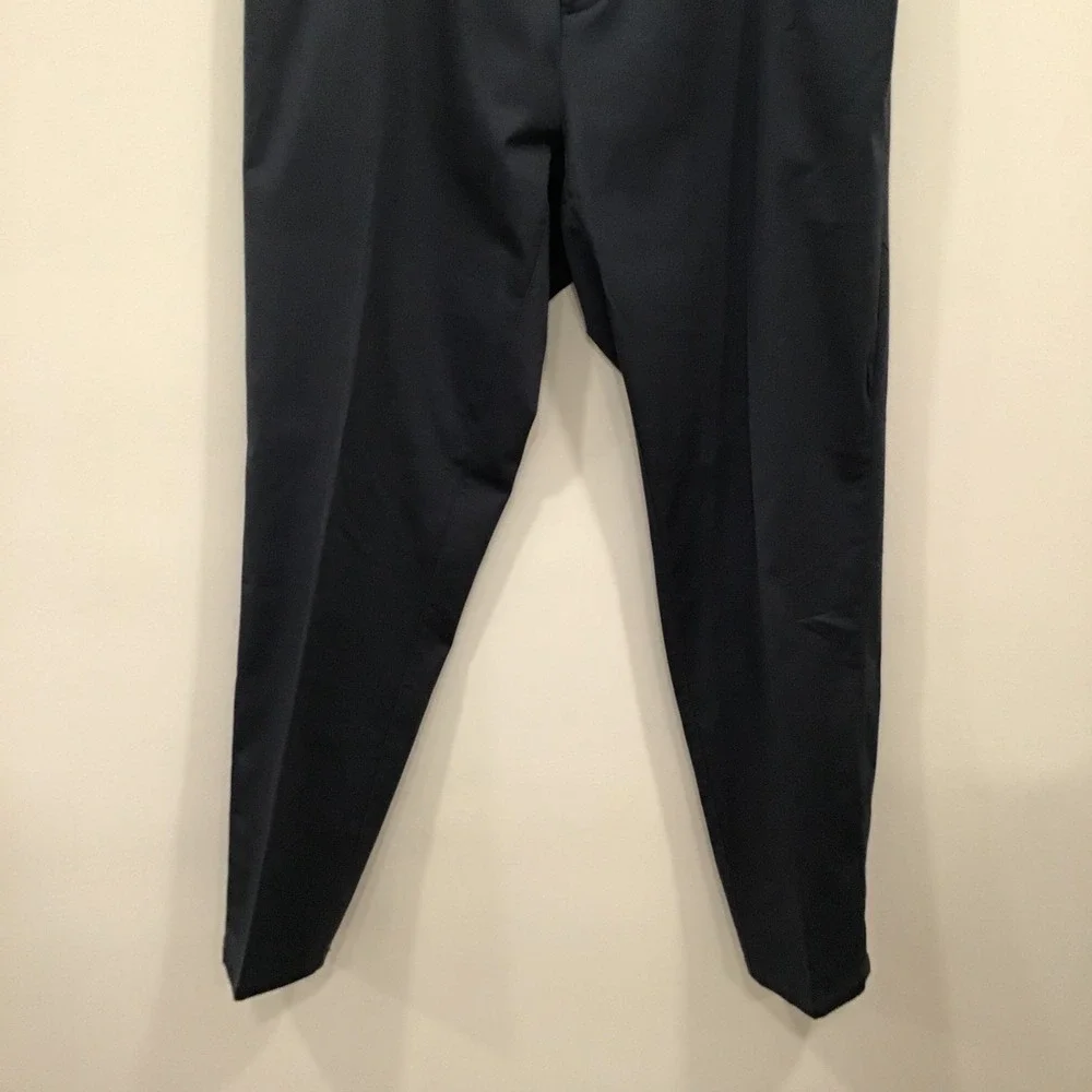 Calvin Klein Dress Pants Men's 36 Navy‎ Blue Slim Fit Business Casual Trousers